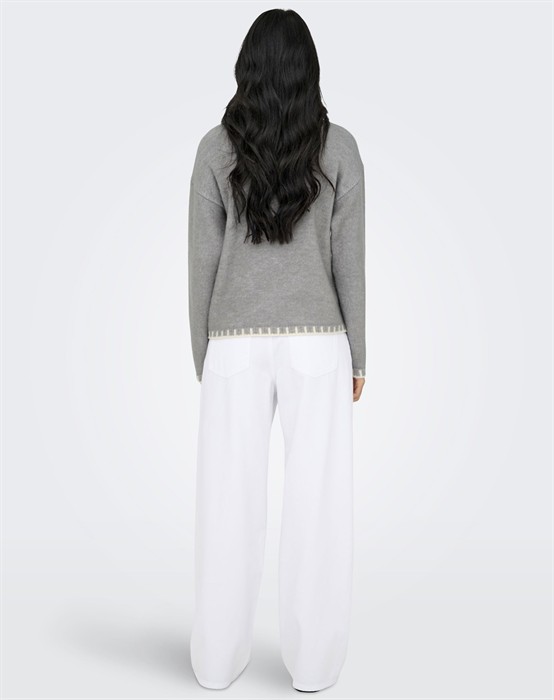 JDY - JDYSilja L/S On Contrast Strik 